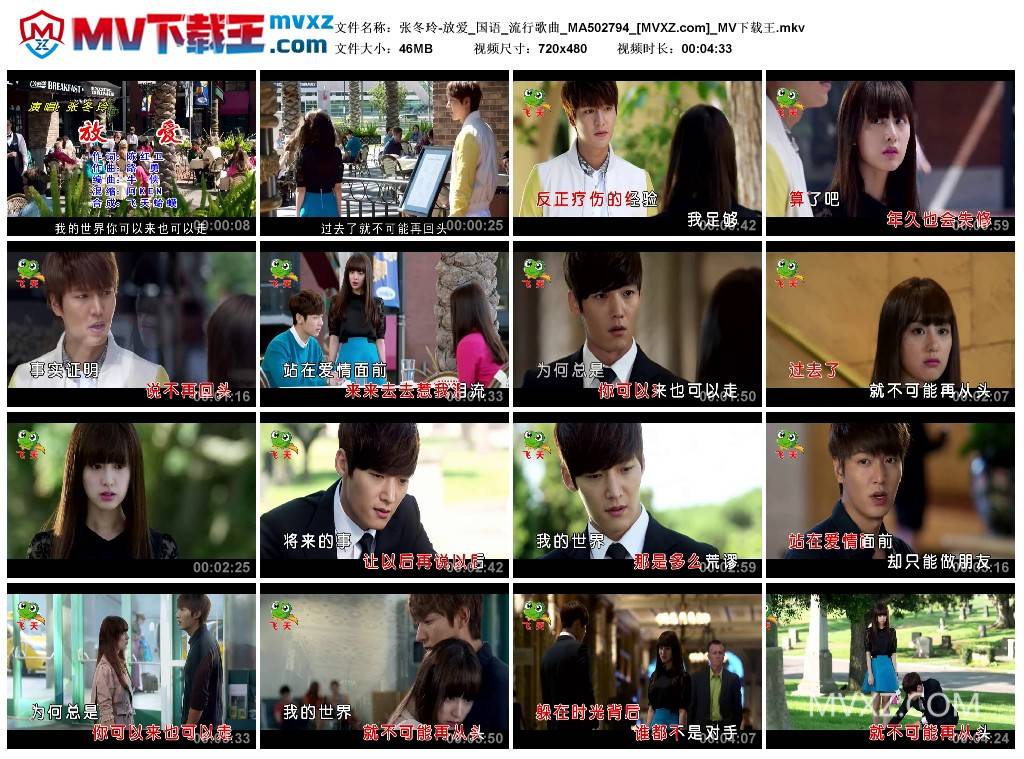 张冬玲-放爱_国语_流行歌曲_MA502794